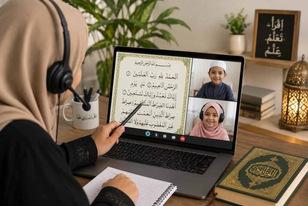 Online Quran classes with Tajweed